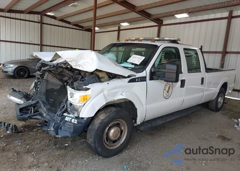 2016 Ford F-250 Xl из США, поврежденный, VIN 1FT7W2A69GEC61717